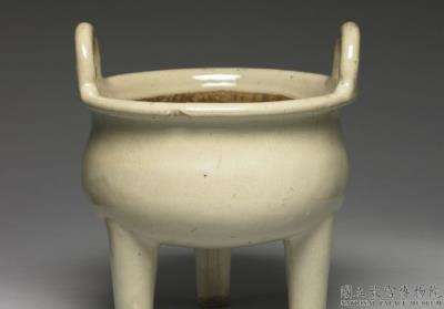 图片[2]-Ding-shaped censer in white glaze, Ming to Qing dynasty, 16th-18th century-China Archive